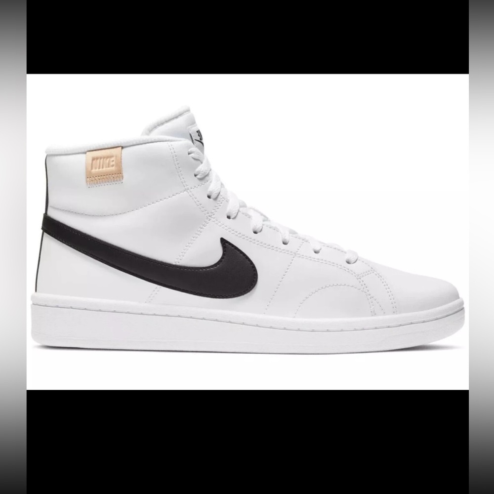 Nike White and Black Athletic Shoes